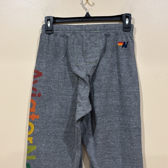 Aviator Nation Heather Gray Logo Sweatpants Size Small - Picture 12 of 13